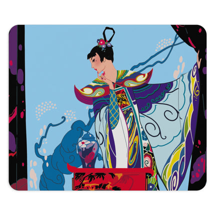 A Visual Journey by Umberto Brunelleschi Mouse Pad, Round and Rectangle