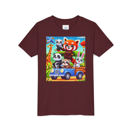 Safari Friends on the Move Youth Short Sleeve Tee