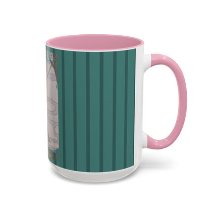 La balançoire by Georges Lepape Colorful Mugs (11oz, 15oz)