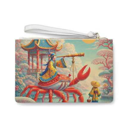 The Celestial Crab Navigator Clutch Bag