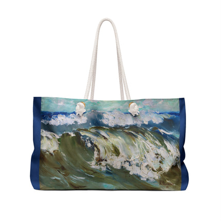 The Wave by Karl Hagemeister Weekender Bag