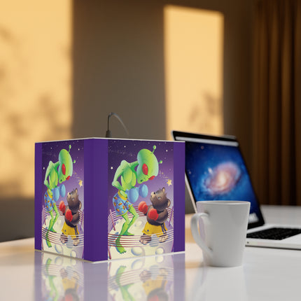 Cosmic Clash Light Cube Lamp