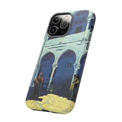 Courtyard of Moroccan Riad by George Gaudion Phone Cases