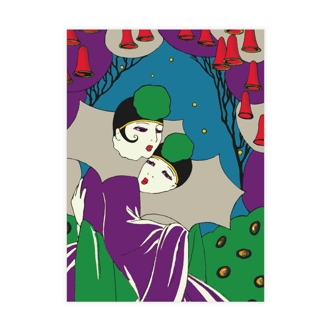 Two Pierrots Postcard Bundles (envelopes included)