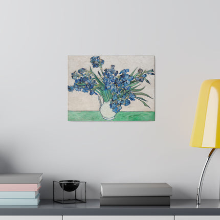 Irises by Vincent Van Gogh Matte Canvas, Stretched, 0.75"