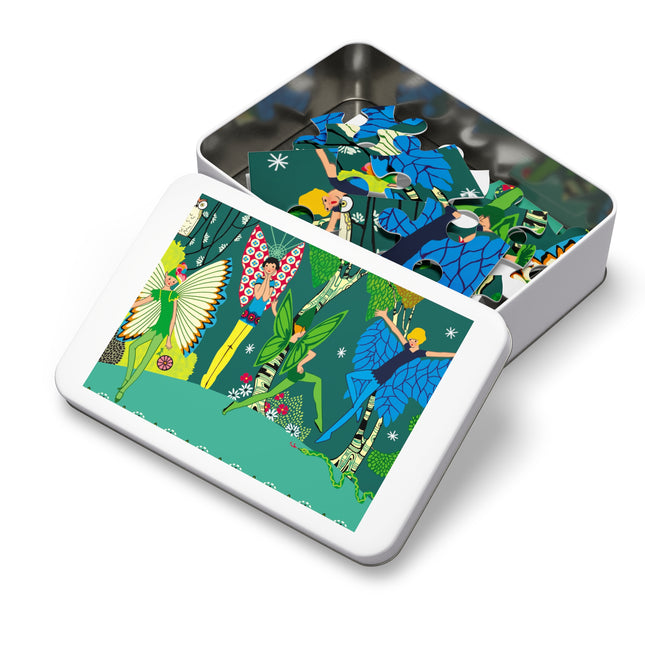 Enchanting Fairies of A Midsummer Night's Dream Jigsaw Puzzle (30, 110, 252-Piece)
