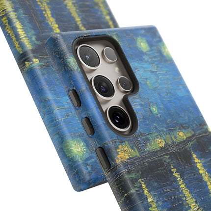 Starry Night Over the Rhone by Vincent Van Gogh Phone Cases