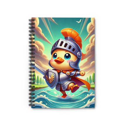 Valiant Duck Spiral Notebook - Ruled Line