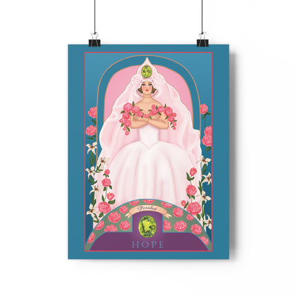 August & Peridot (from the Gem Series) by Sofia Chiostri Giclée Art Print