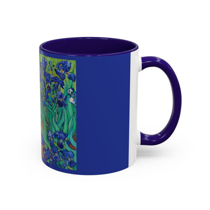 Irises by Vincent Van Gogh Colorful Mugs (11oz, 15oz)
