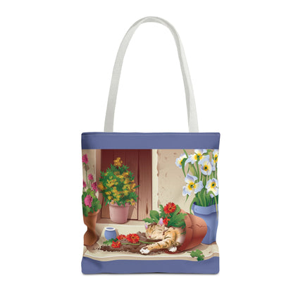 Blooming Serenity Tote Bag (AOP)