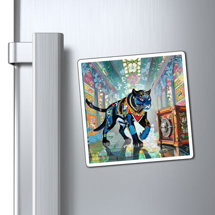 Cyber Panther's Hunt Magnet (3 Sizes)