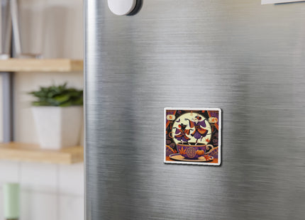 Theatrical Halloween Kabuki Mice Die-Cut Magnets (5 Sizes)