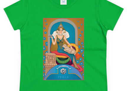 April & Diamond (from the Gem Series) by Sofia Chiostri Women's Midweight Cotton Tee