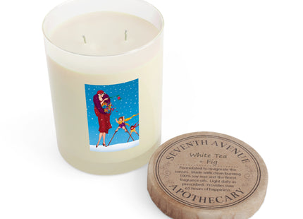 Snowfall & Couture Scented Candle - Full Glass, 11oz