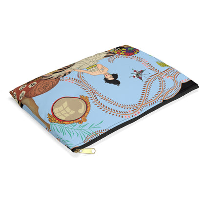 Midnight In The Fashionable Apartment Accessory Pouch – Art Deco Design Inspired By George Barbier