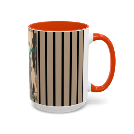 L'Arc Rouge by George Barbier Colorful Mugs (11oz, 15oz)