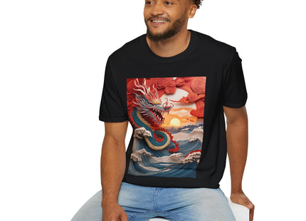 Stormbound Dragon Garment-Dyed T-shirt Softstyle T-Shirt