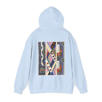 Collection decors et couleurs Pl.19 by Georges Valmier Heavy Blend™ Hooded Sweatshirt