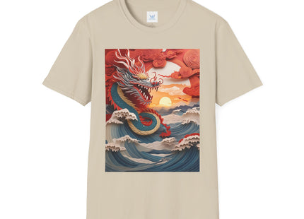 Stormbound Dragon Garment-Dyed T-shirt Softstyle T-Shirt