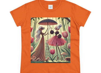 Under the Tulip Parasol Cotton Tee