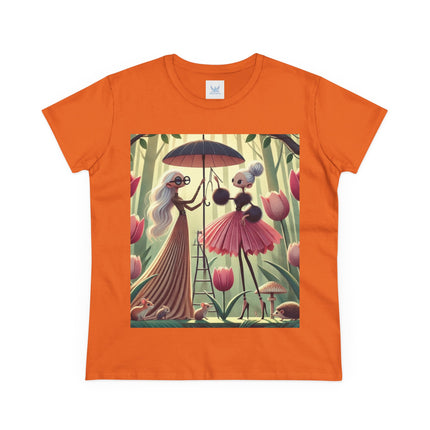 Under the Tulip Parasol Cotton Tee
