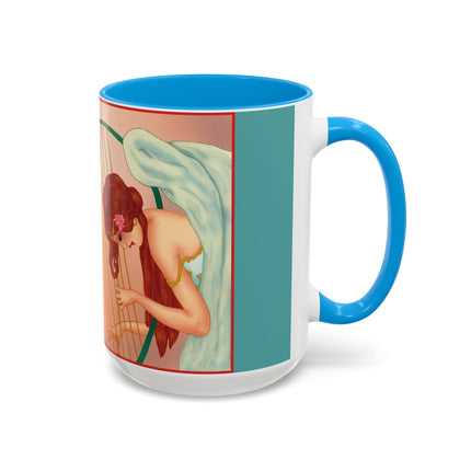 Heavenly Angel Duet Colorful Mugs (11oz, 15oz)