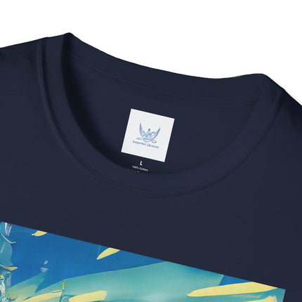 Cyberpunk Frog Softstyle T-Shirt