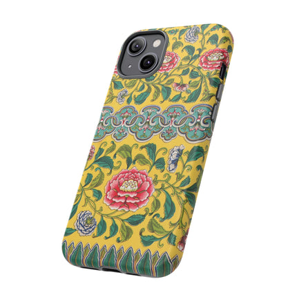 Chinese Floral Illustration by Owen Jones Phone Cases