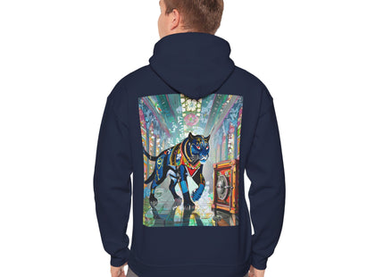 Cyber Panther’s Hunt – Heavy Blend™ Hooded Sweatshirt
