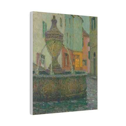 The Fountain at Saint-Paul – Henri Le Sidaner’s Tranquil Vision