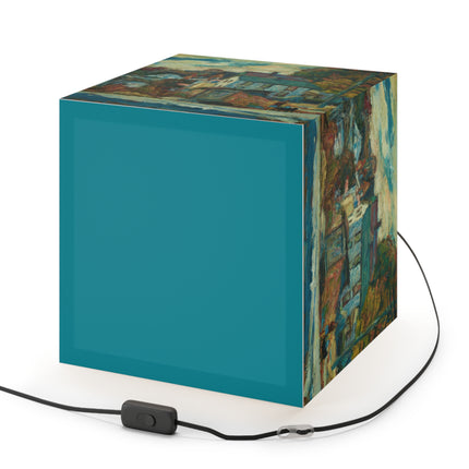 Autumn by Abraham Manievich Light Cube Lamp