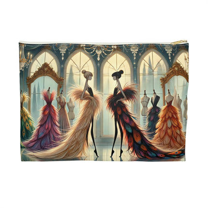The Couture & Wings Flat Pouch – Fairy Fashion & Enchanted Glamour