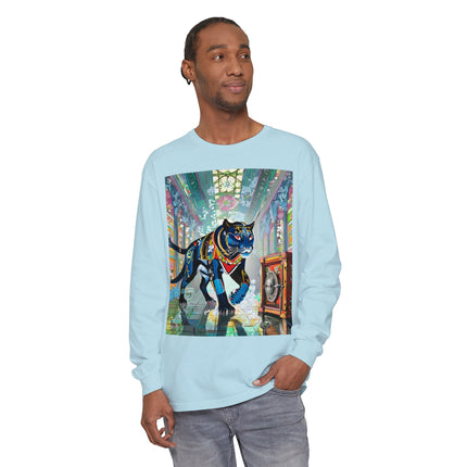 Cyber Panther's Hunt Long Sleeve T-Shirt