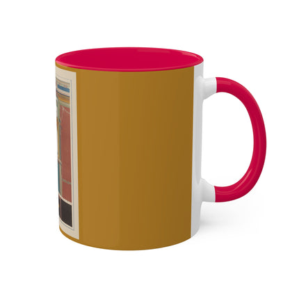 Pompeii Walls Pl.20 by Victor Steeger Colorful Mugs, 11oz