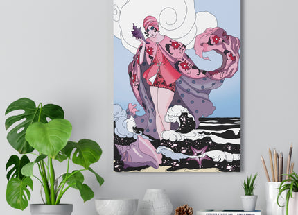 Goddess of the Swirling Sea Giclée Art Print