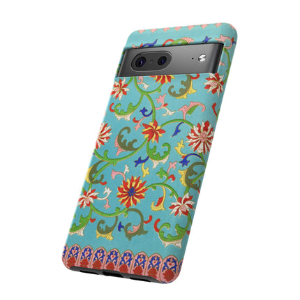Colorful Floral Pattern by Owen Jones Phone Cases