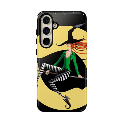 A Witch’s Moonlit Flight Phone Cases