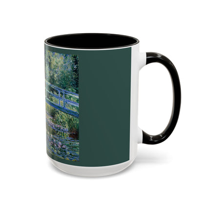 Water Lilies and Japanese Bridge by Claude Monet Colorful Mugs (11oz, 15oz)