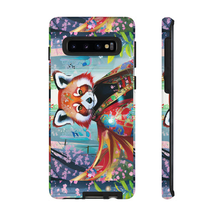 Cybernetic Red Panda Phone Cases