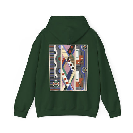 Collection decors et couleurs Pl.19 by Georges Valmier Heavy Blend™ Hooded Sweatshirt