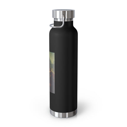 Mona Lisa by Leonardo da Vinci Copper Vacuum Insulated Bottle, 22oz