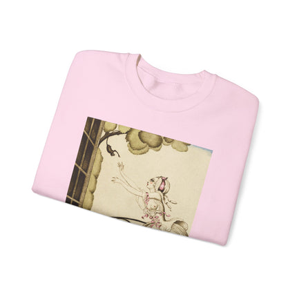 Sur talons rouges (On Red Heels) pl 02 by Gerda Wegener Heavy Blend™ Crewneck Sweatshirt