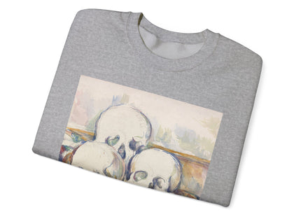 The Three Skulls by Paul Cézanne Unisex Heavy Blend™ Crewneck Sweatshirt