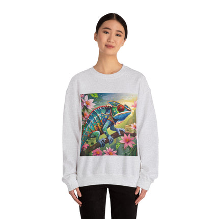 Camouflage Chameleon Unisex Heavy Blend™ Crewneck Sweatshirt