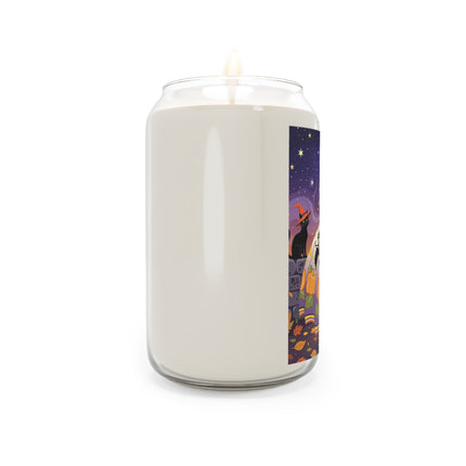🎃🌙 The Pumpkin Moon Dress Scented Soy Candle – Whimsical Halloween Fashion
