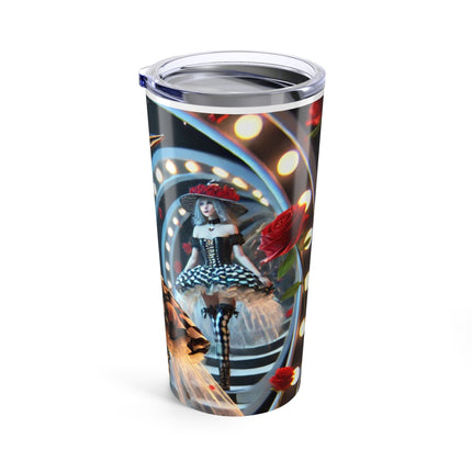 Halloween Witch Through the Mirror Tumbler 20oz