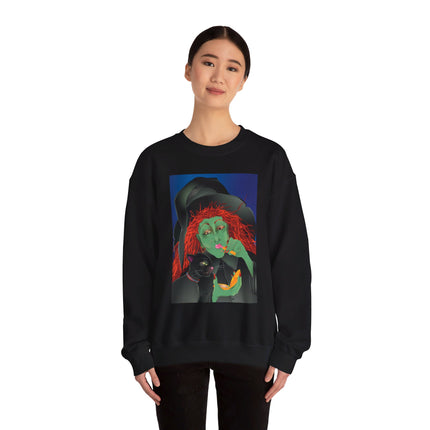 Mirror, Mirror A Witch's Touch Women’s Unisex Heavy Blend™ Crewneck Sweatshirt