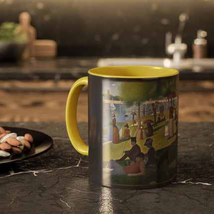 A Sunday on La Grande Jatte by Georges Seurat Colorful Mugs (11oz, 15oz)