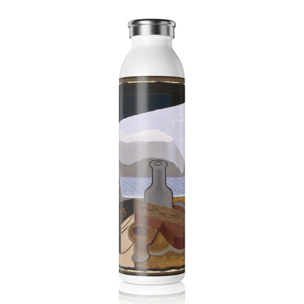 Open Window by Juan Gris Slim Water Bottle